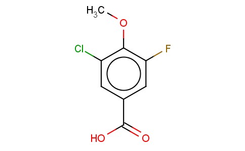 3-CHLORO-5-FLUORO-4-METHOXYBENZOIC ACID